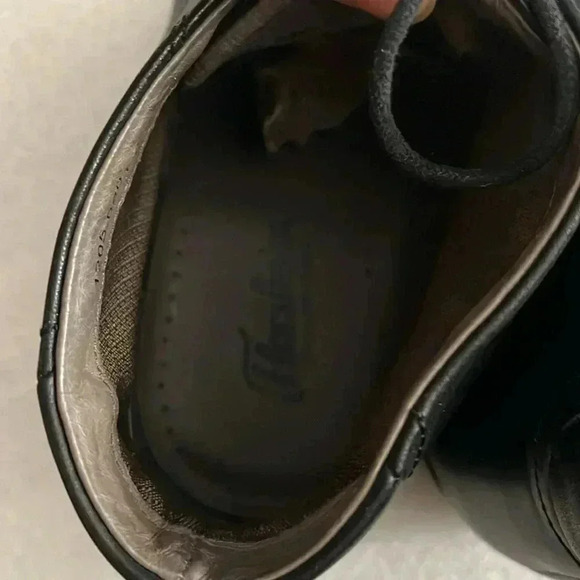 [10EE]Florsheim Baldwin  Black Leather Men Plain Toe Chukka Boots - Picture 8 of 12